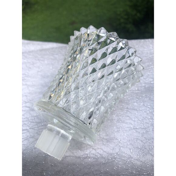 Vintage Home Interiors 2 Clear Hobnail Design Glass Votive Candle Holders - Picture 5 of 5